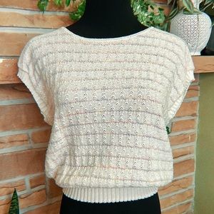 VTG Pastel Stripe Knit Sweater